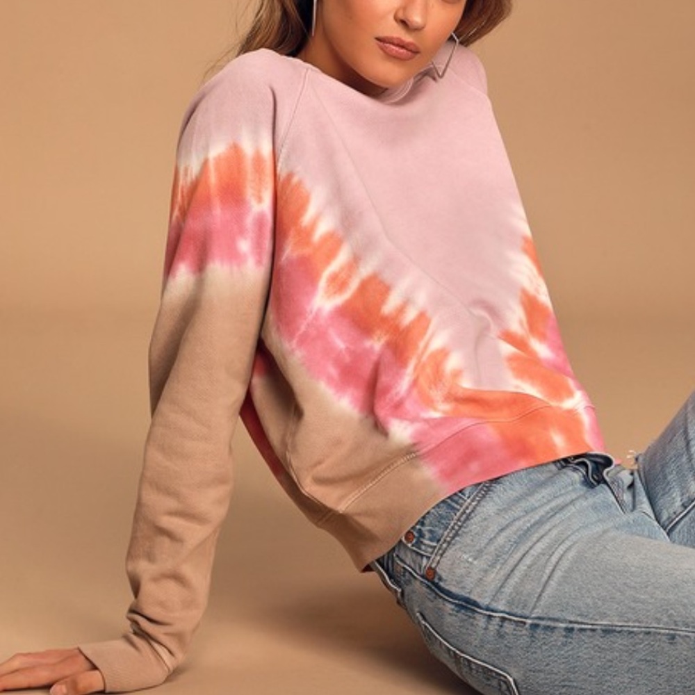 Daydreamer tie dye sweatshirt
